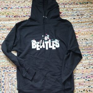 The Beatles Black Sweater Iconic Logo